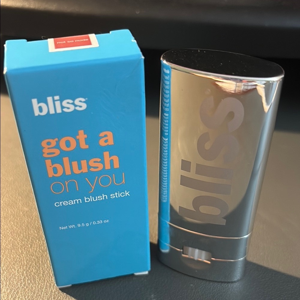 Bliss Got A Blush On You Cream Blush Stick in Not So Nude NIB